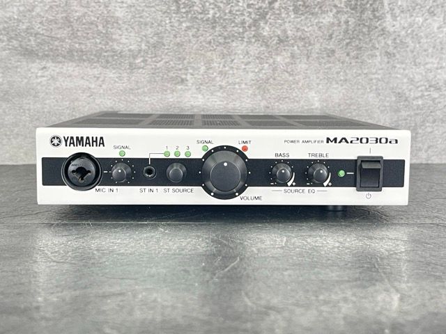 パワーアンプ リファイア 【】動作保証 YAMAHA ヤマハ MA2030a 足欠品