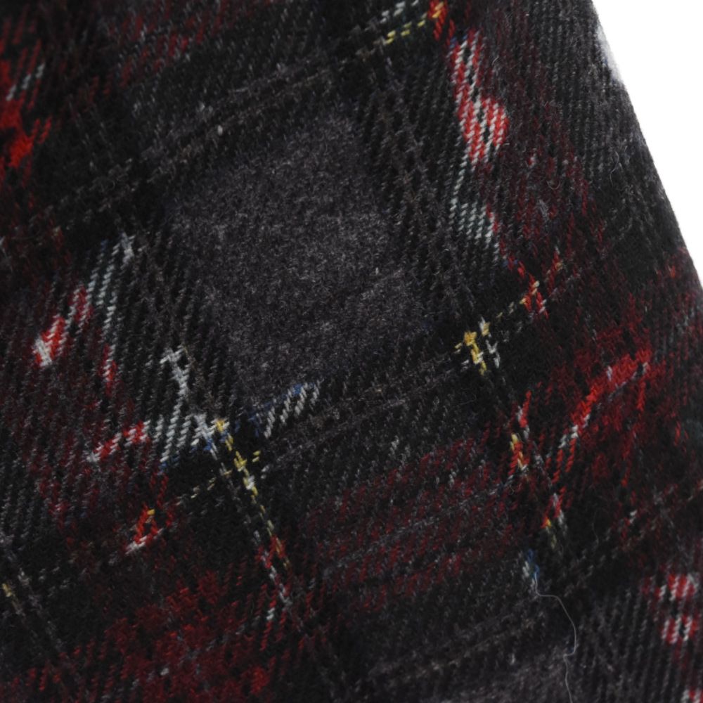 Yohji 20AW Left And Right Check Pants