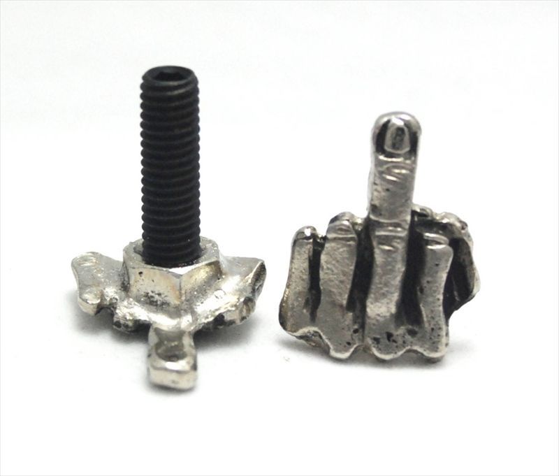 Fuck ファック ライセンス ナンバーボルト ハーレー トライアンフ WWW_OLIVIERBERNSTEIN_COM