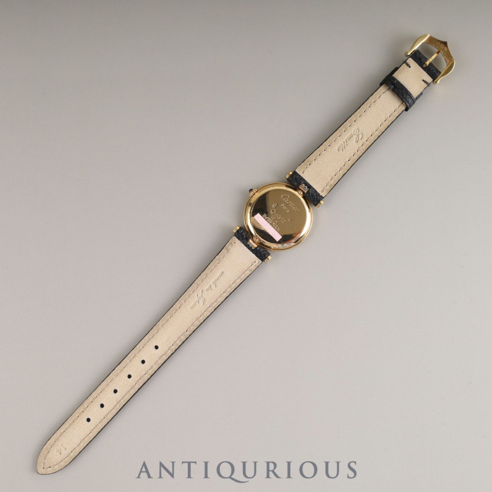 カルティエ ヴァンドーム VLC SM トリニティ 81004 クォーツ Cal.81  