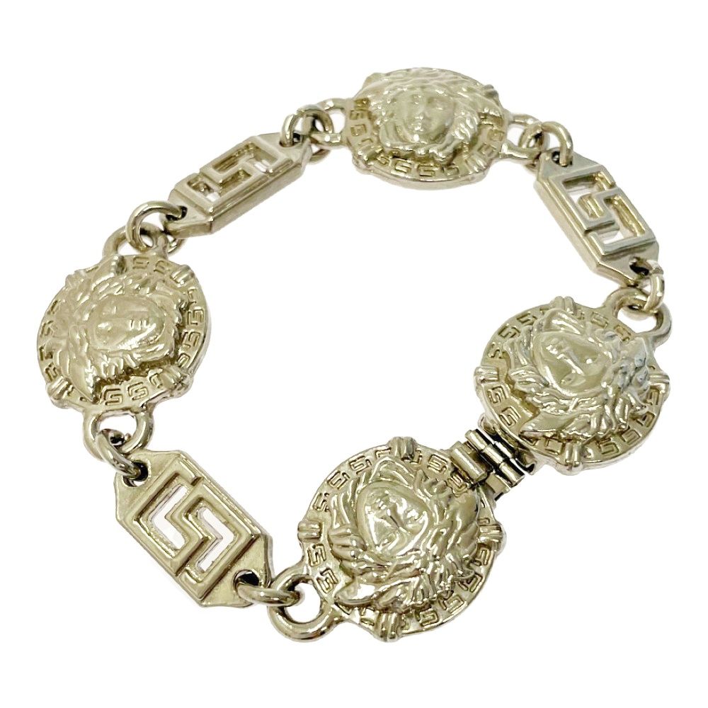 ジャンニ ヴェルサーチ メデューサ ブレスレット シルバー versace 