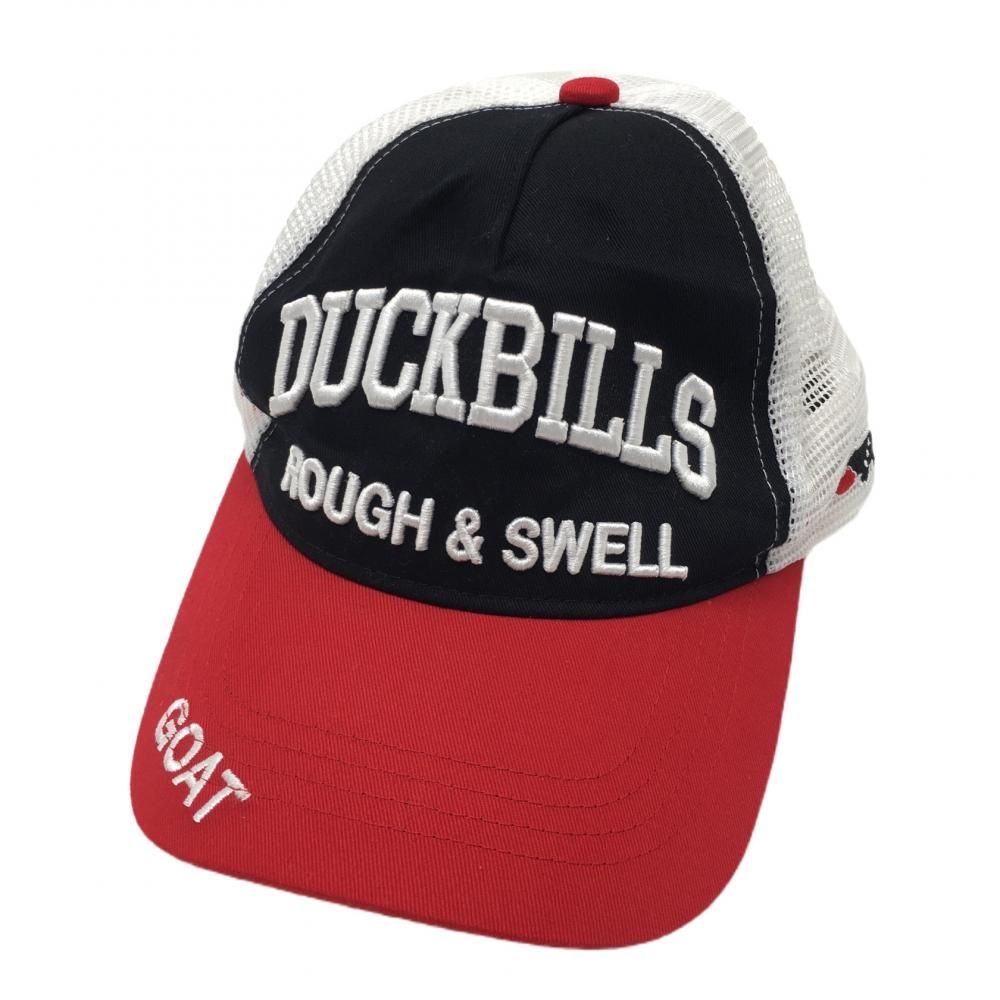 ラフ＆スウェル　ゴルフキャップ　レッド　コットンツイル　ユニセックス　新品 ラフ＆スウェル ゴルフキャップ レッド コットンツイル ユニセックス