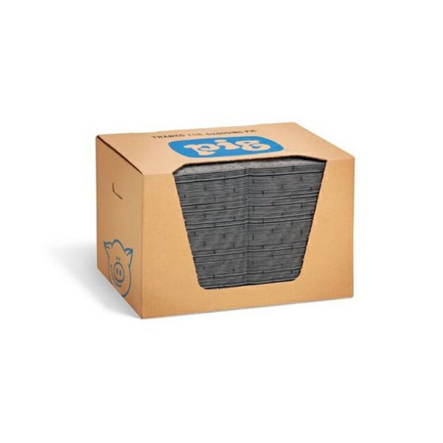 ミディアムウェイト吸収マット 幅38cm x 長さ51cm オイル 液体吸着マット MAT154 PIG ピグ