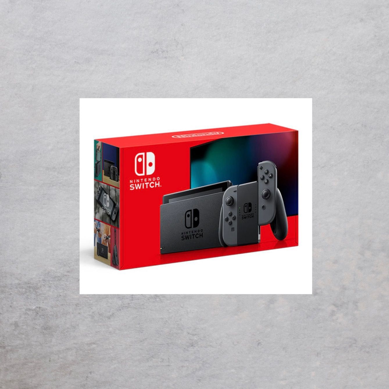 状態B+】Switch 本体 バッテリー強化版 グレー 箱付き - メルカリ