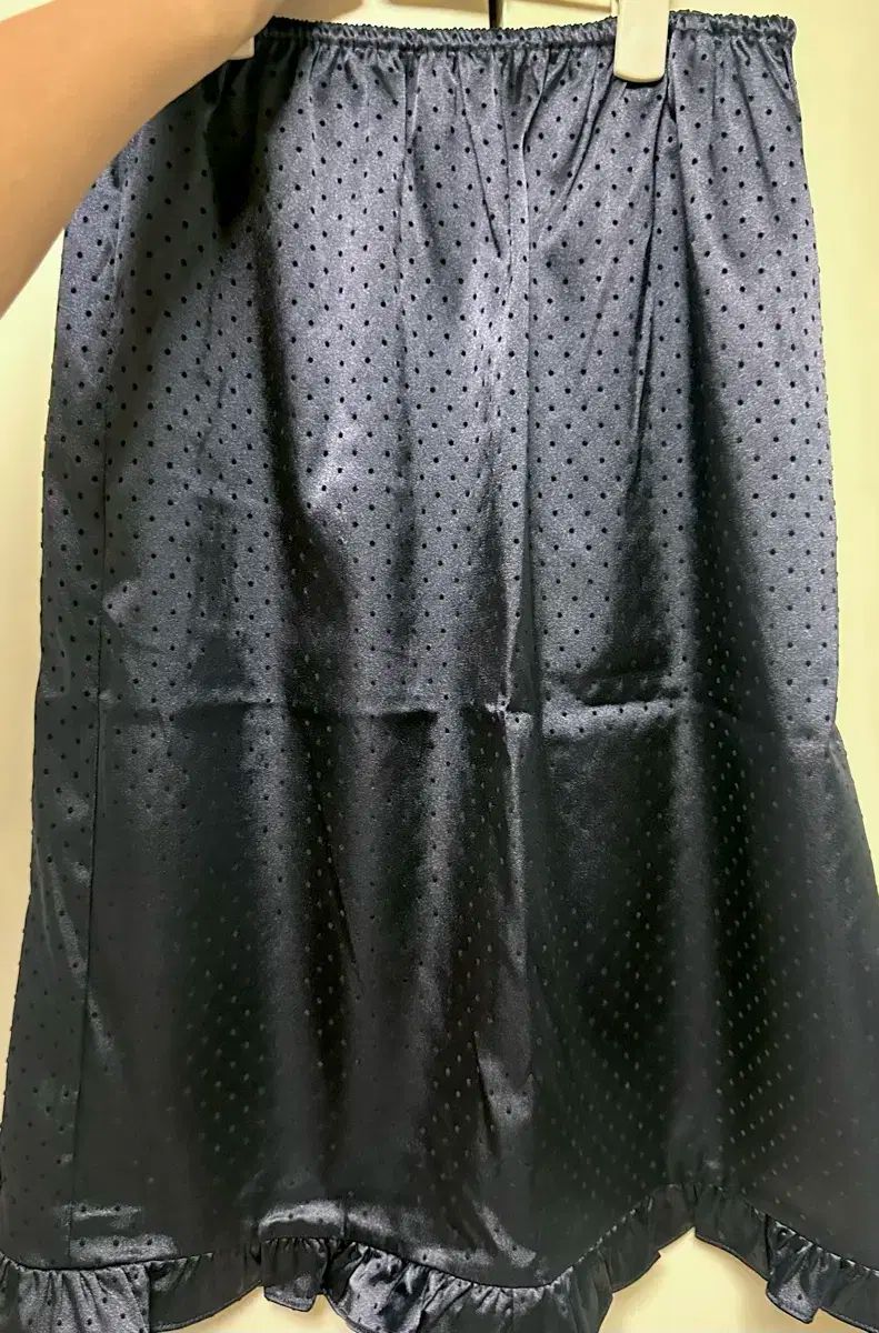 Blumarine ブルマリン シフォンスカート ブラック シルク イタリア