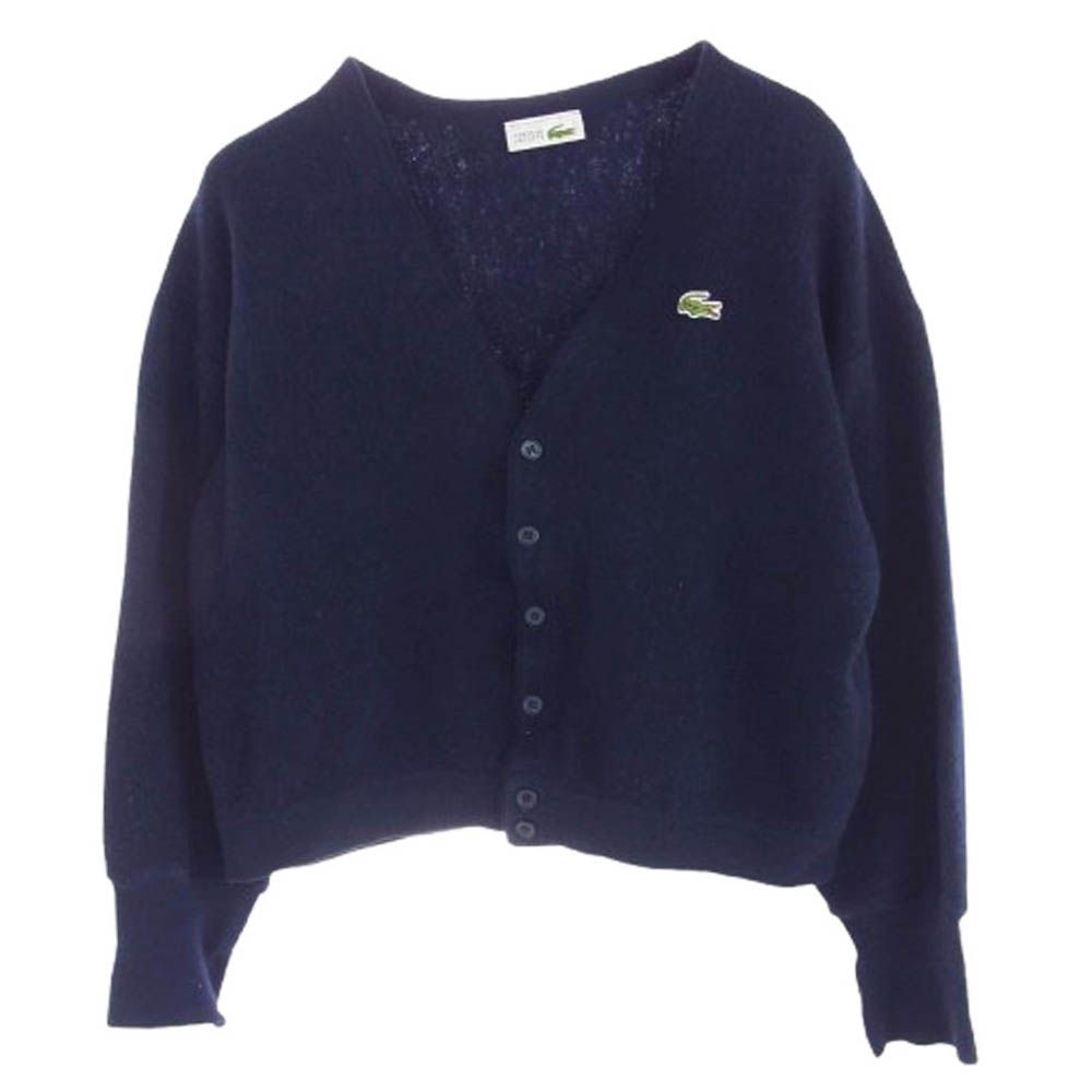 カーディガン　ラコステ　70’s ヴィンテージ　フランス製 LACOSTE ラコステ フランス製 ヴィンテージ 70s～80s ウール