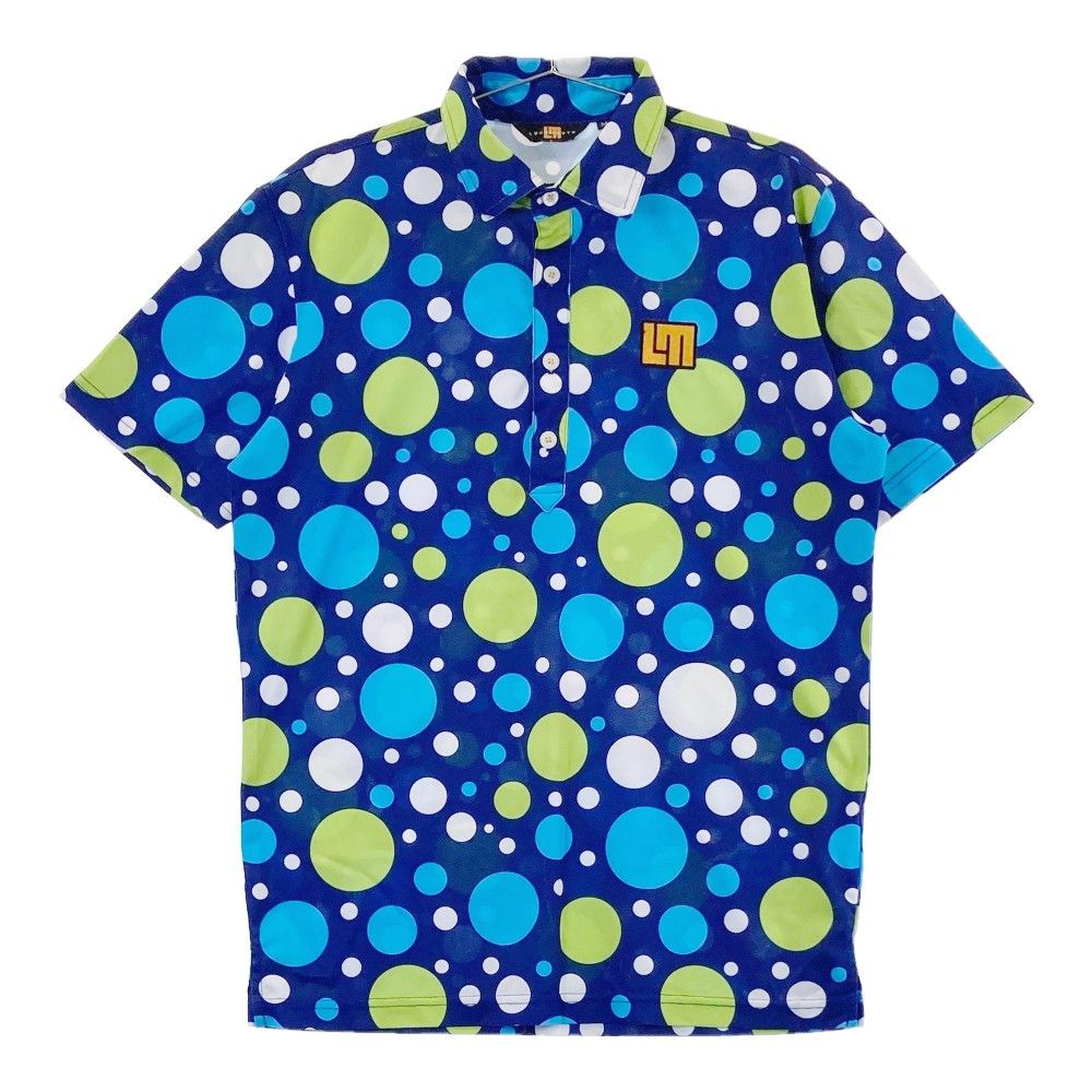 ラウドマウス フラミンゴ柄 ゴルフウェア メンズ　L 長袖　半袖　ネイビー　美品 ラウドマウス フラミンゴ柄 ゴルフウェア メンズ L 長袖 半袖 ネイビー