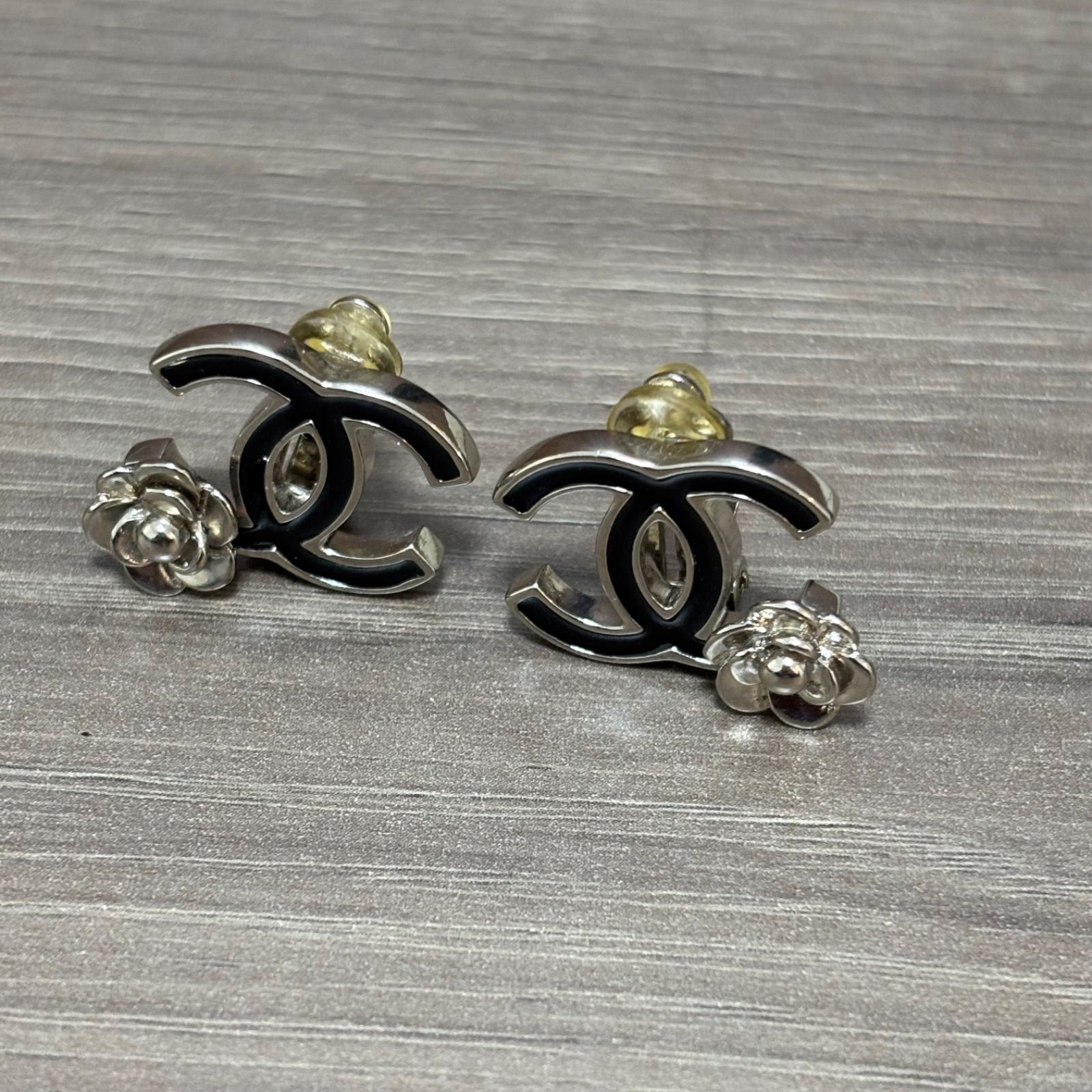 CHANEL シャネル ココマーク カメリアモチーフ ピアス イヤリング