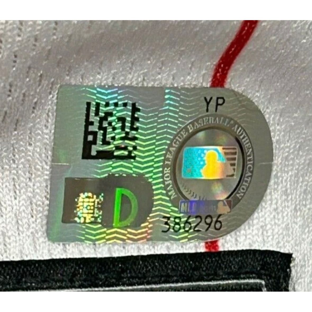  阪神タイガース ジョン デュプランティエ 支給品 ユニフォーム ホワイト MLB 証明付 記念グッズ 野球