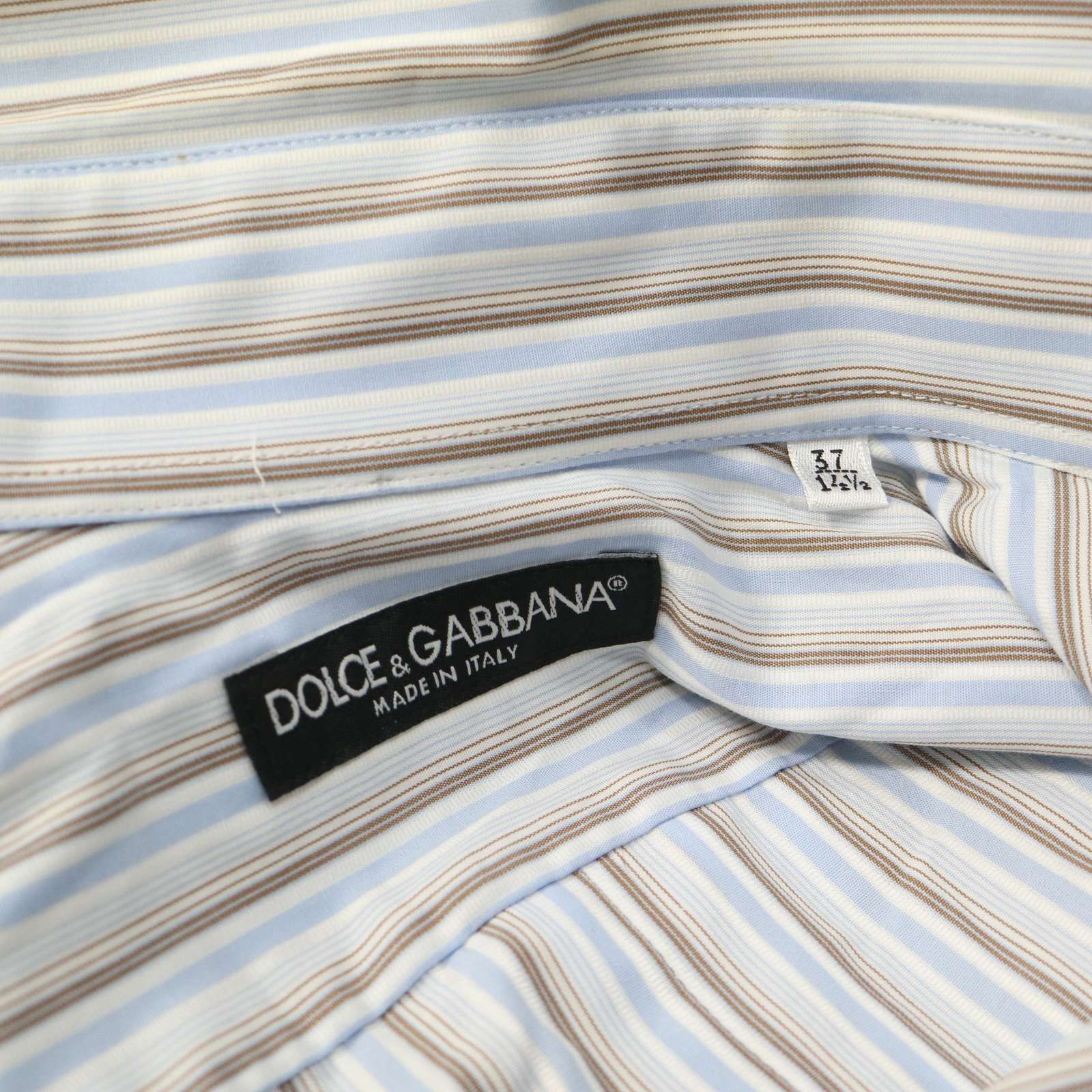 DOLCE＆GABBANA ドルチェ＆ガッバーナ 通年☆ 長袖 ストライプ ドレス 