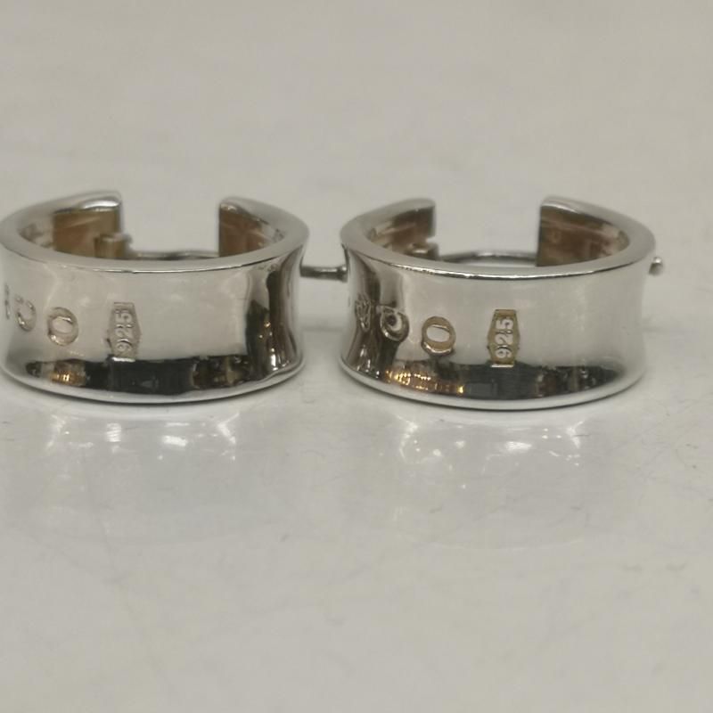 TIFFANY-Co. ティファニー ピアス 1837 ワイド ナロー フープ シルバー ピアス SV925 FORTGASGNV_COM_BR