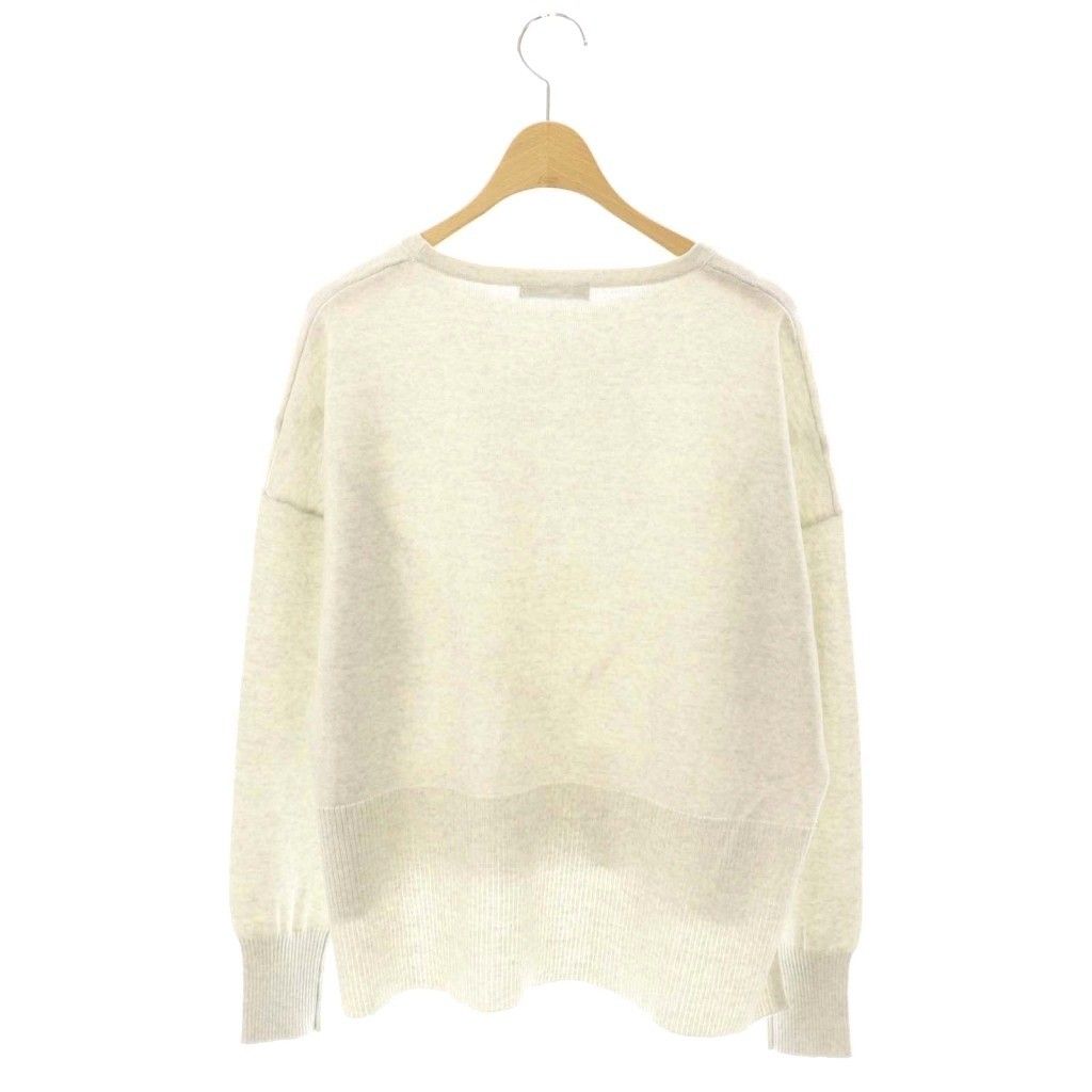 MORABITO プルミエ　ニットセーター 38サイズ新品未使用 モラビト MORABITO プルミエ PREMIER Vステッチデザインニット