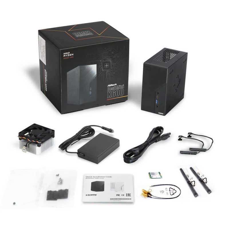 未開梱 ASROCK ASRock DeskMini X600 USB4 B BB BOX JP DeskMiniX600 USB4 B BB BOX JP CHRISTIANNAURATH_COM_BR