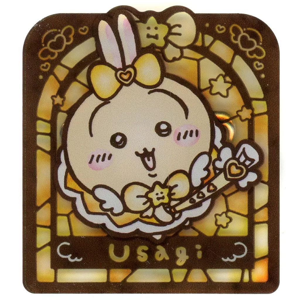 中古】バッジ・ビンズ うさぎ 「ちいかわ なんか小さくてかわいいやつ