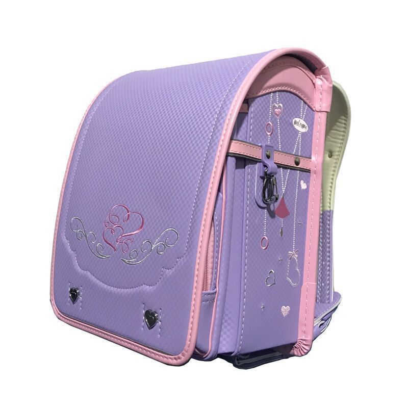 ランドセル 女の子 シンプル 軽量 自動ロック 大容量 A4 新品