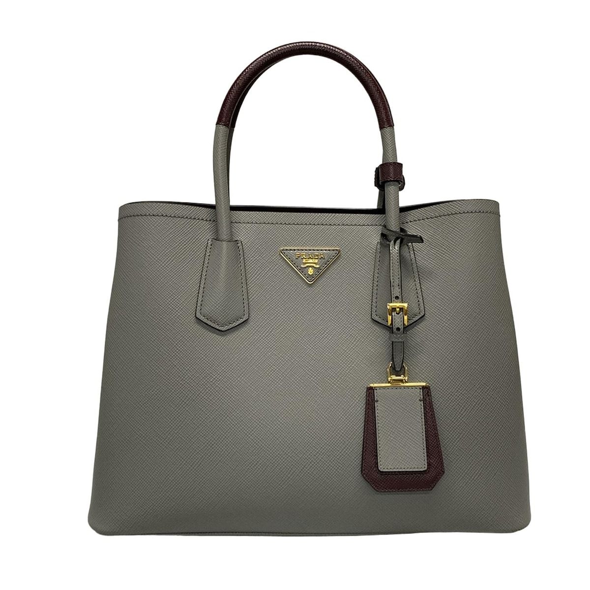 PRADA(プラダ) トートバッグ美品 ダブルミディアムバッグ 1BG775 PRADA(プラダ) トートバッグ美品 ダブルミディアムバッグ 1BG775