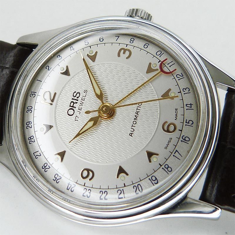 中古オリス【ORIS】 574 7403-40B ポインターデイト