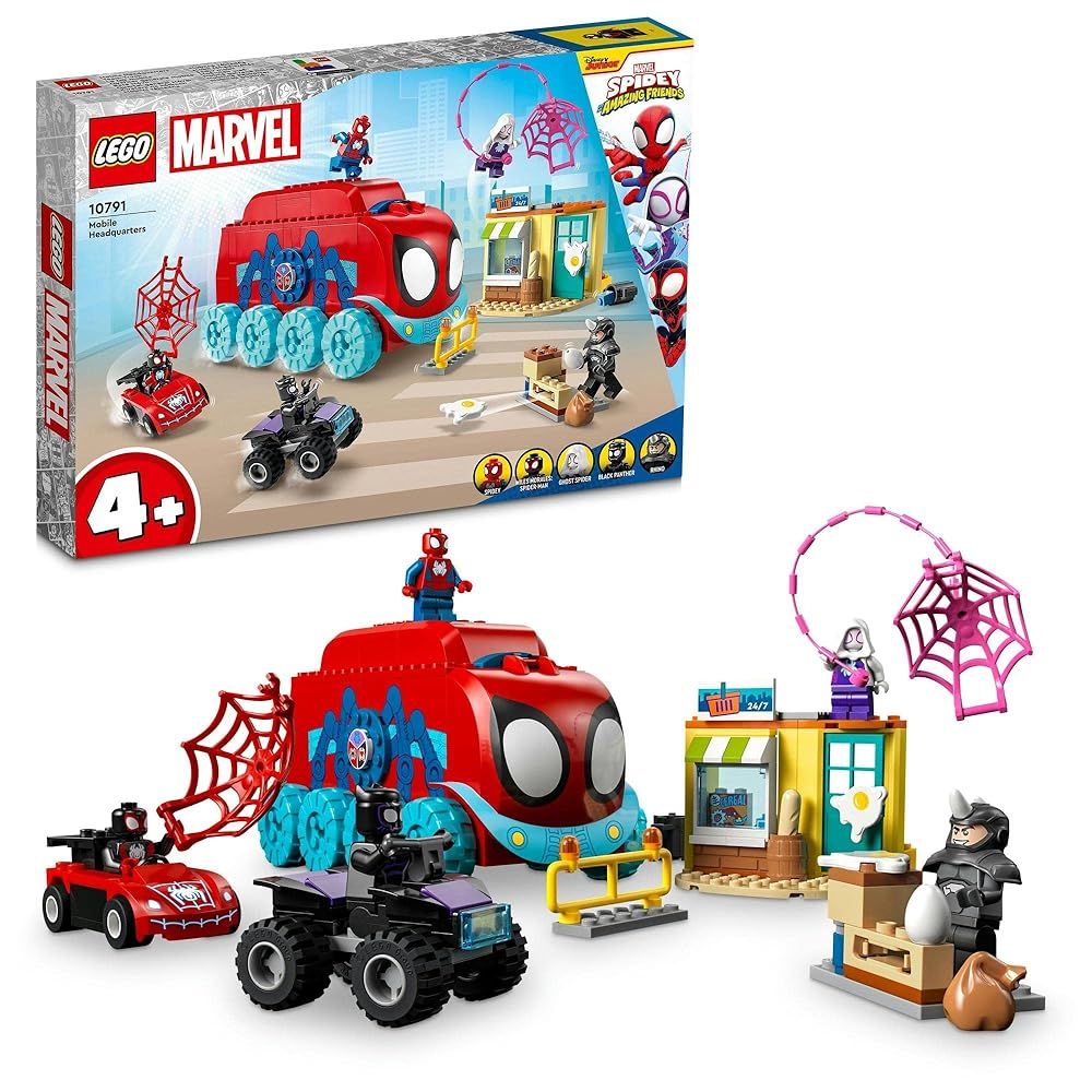 レゴ LEGO マーベル スパイディとすごいなかまたち うごく ひみつきち 10791 おもちゃ ブロック プレゼント アメコミ スーパーヒーロー 男の子 女の子 4歳以上