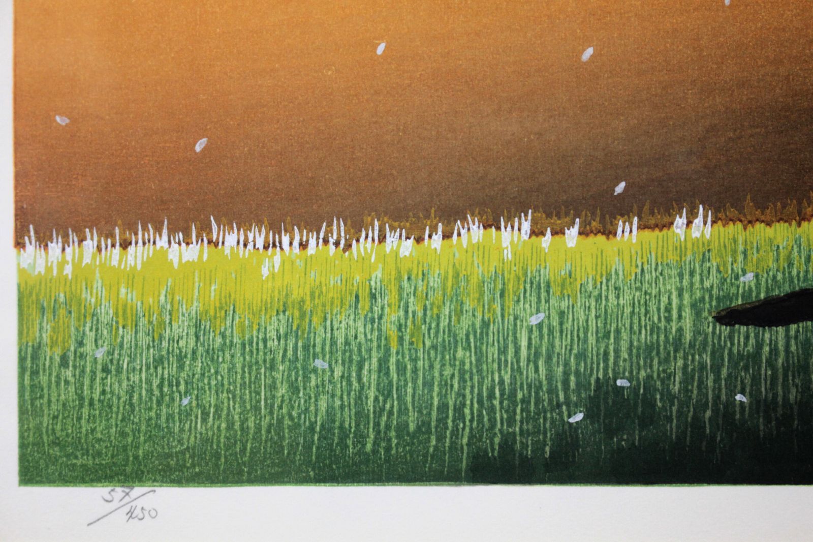 佐野せいじ 「根尾淡墨桜」 木版画 絵画 - メルカリ