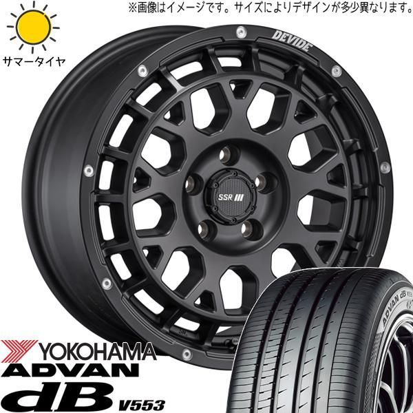 165/55R15 サマータイヤホイールセット タント etc (YOKOHAMA ADVAN db V553 & DEVIDE GM 4穴  100) - メルカリ