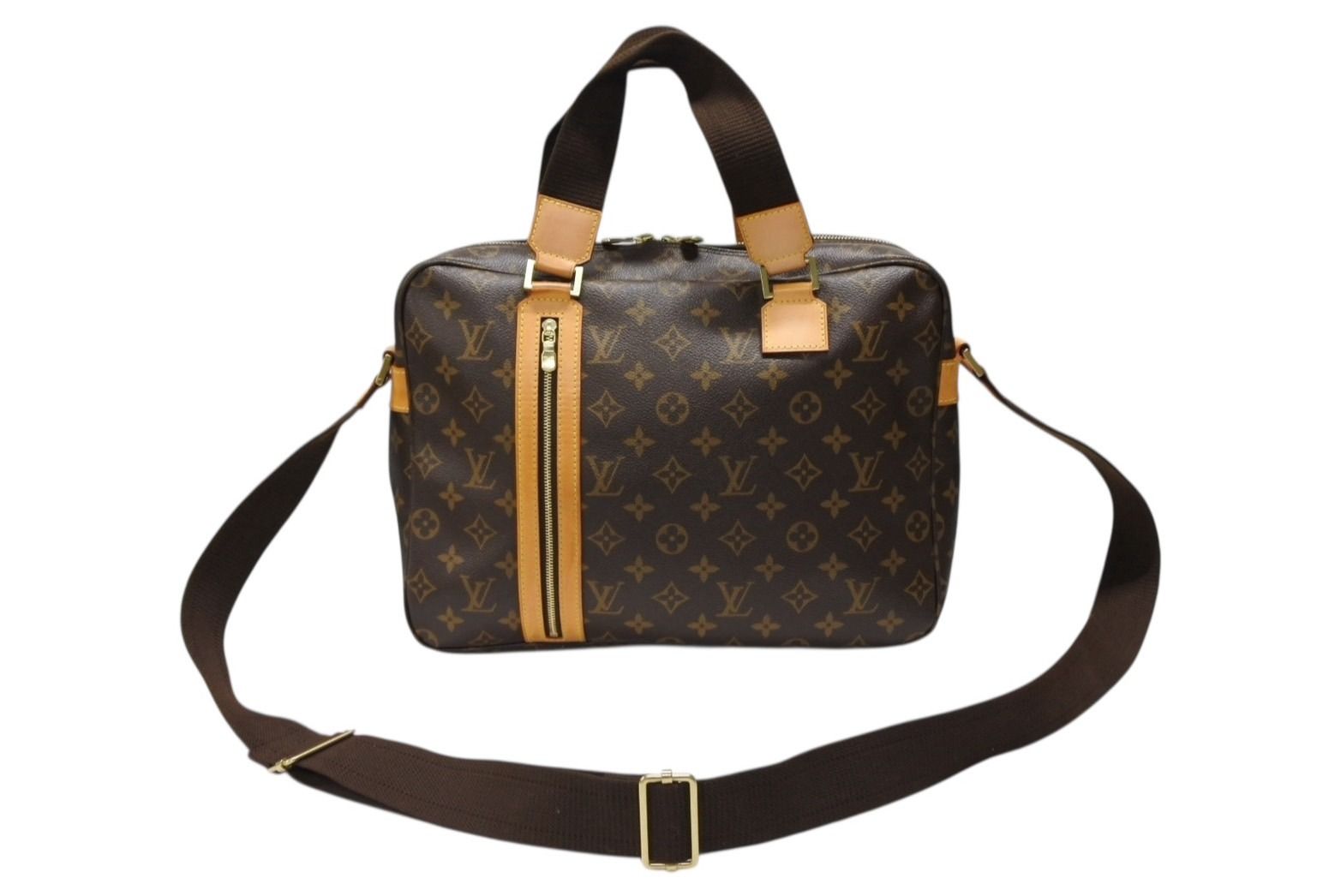 LOUIS VUITTON ルイヴィトン モノグラム サック ボスフォール 2WAY ハンドバッグ ショルダーバッグ M40043 ブラウン 4b007880