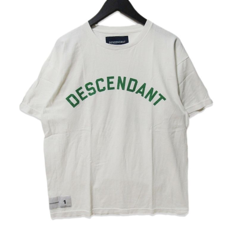 ★新品★ DESCENDANT (19SS TEAM DCDT HOODED SWEATSHIRT グレー サイズ:2) スウェット パーカ ディセンダント◆UT-7 DESCENDANT⁄TEAM SS (WHITE)