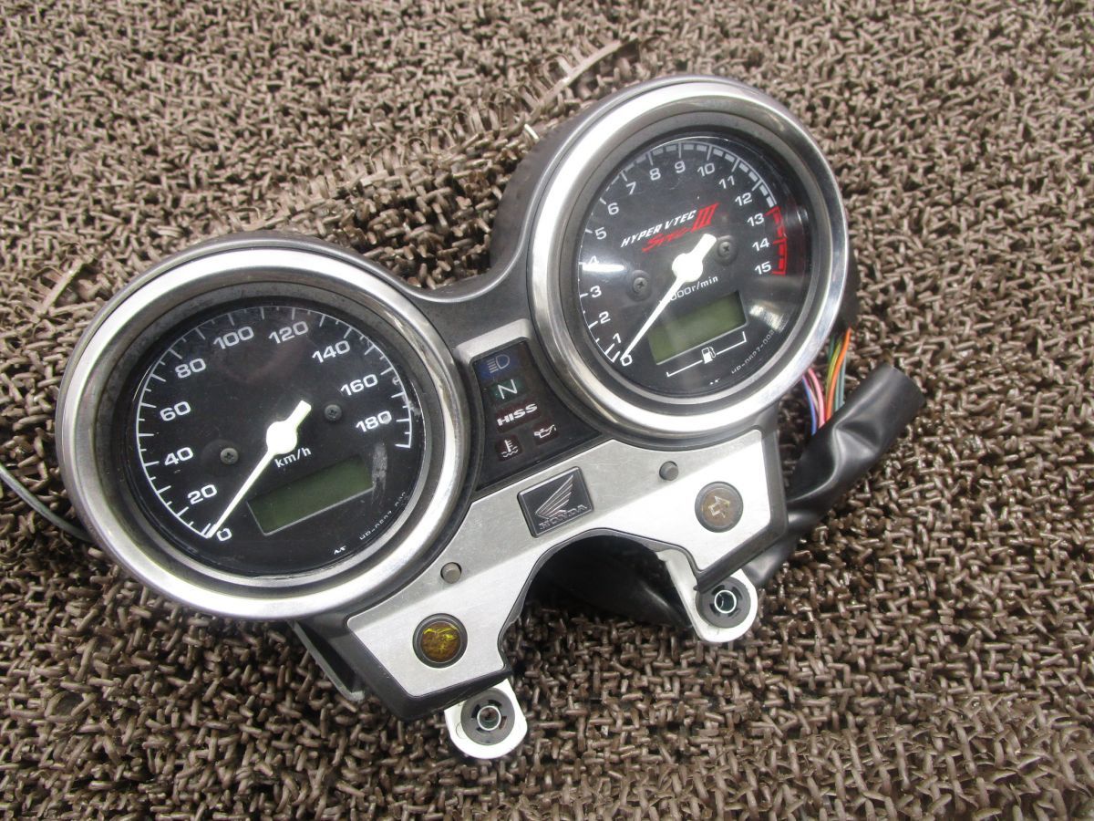CB400SF メーター スピード タコ ▲A2134 インジケーターランプ NC39 ホンダ NC23E キャブ車 VTEC SPEC3
