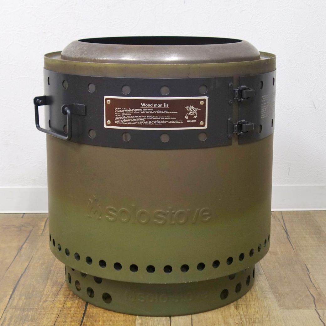 ブッシュドブラント bushdebrunt 木人拳 wood man fis ソロストーブ レンジャー ballistics タイガーカモケース セット アウトドア ブッシュドブラント bushdebrunt 木人拳 wood man fis ソロ