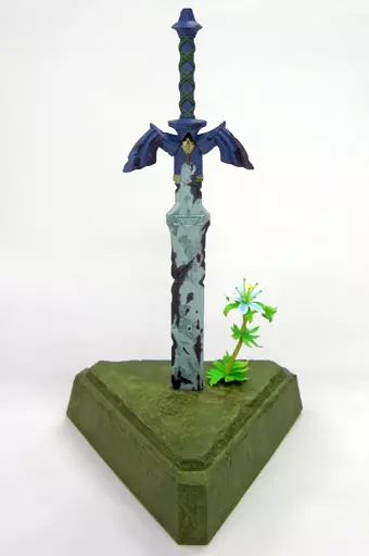 フィギュア　[単品] 回生のマスターソード 「ニンテンドースイッチソフト ゼルダの伝説 ブレス オブ ザ ワイルド DELUXE COLLECTOR’S EDITION」 同梱品 中古】フィギュア [単品] 回生のマスターソード 「ニンテンドー