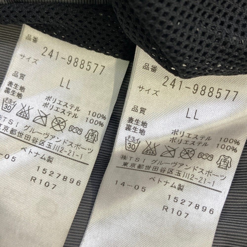 サイズ：LL CALLAWAY キャロウェイ  レインウェア セットアップ ストライプ柄 グレー系 [240101466497] ゴルフウェア メンズ ストスト サイズ：LL CALLAWAY キャロウェイ レインウェア セットアップ