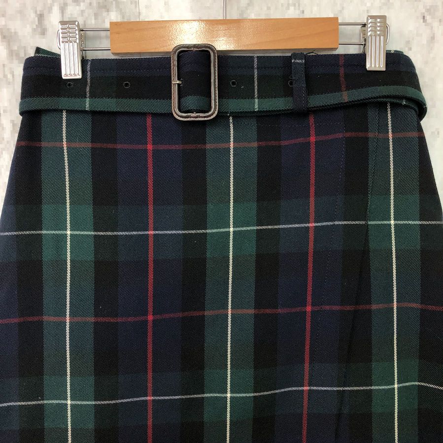 INED ロングスカート　チェック チェックプリーツロングスカート＜大きいサイズ有＞GEVS. 通販