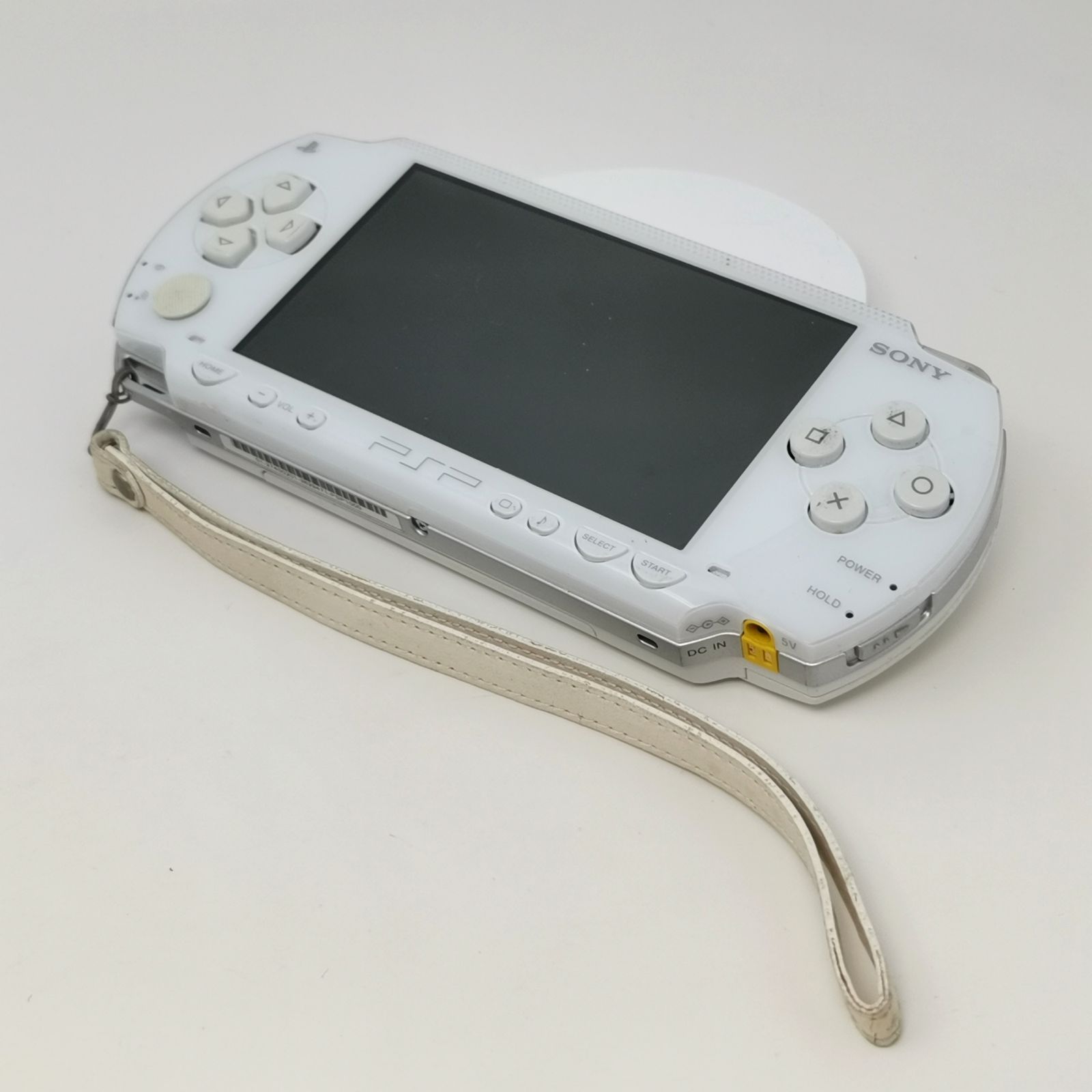 ソニー PSP-1000 ホワイト バッテリー/充電器ないため動作未確認