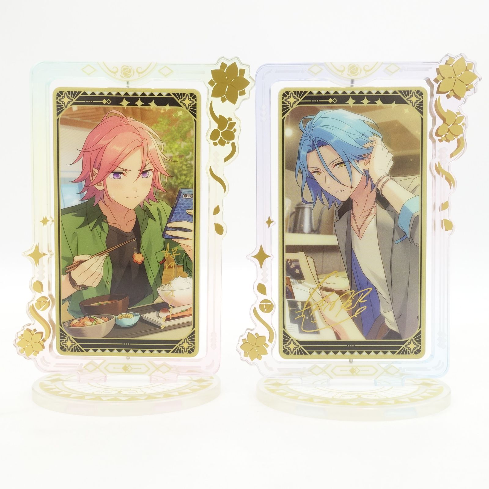 あんスタ 桜河こはく HiMERU 花の波回転アクリルスタンド 2点