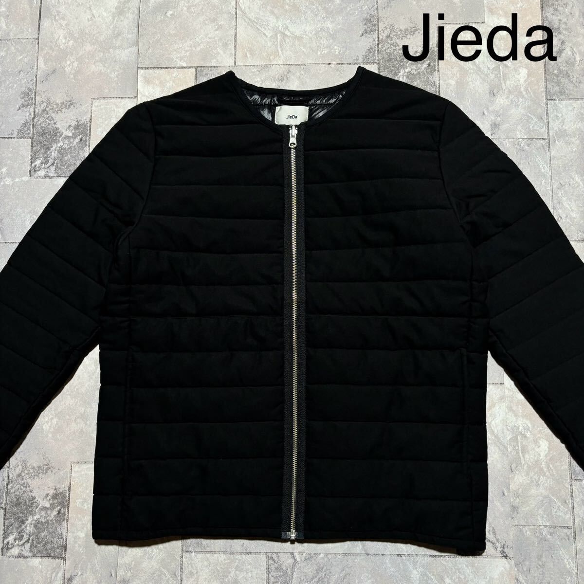 Jieda ジエダ 中綿ジャケット ウール ナイロンジャンパー リバーシブル 