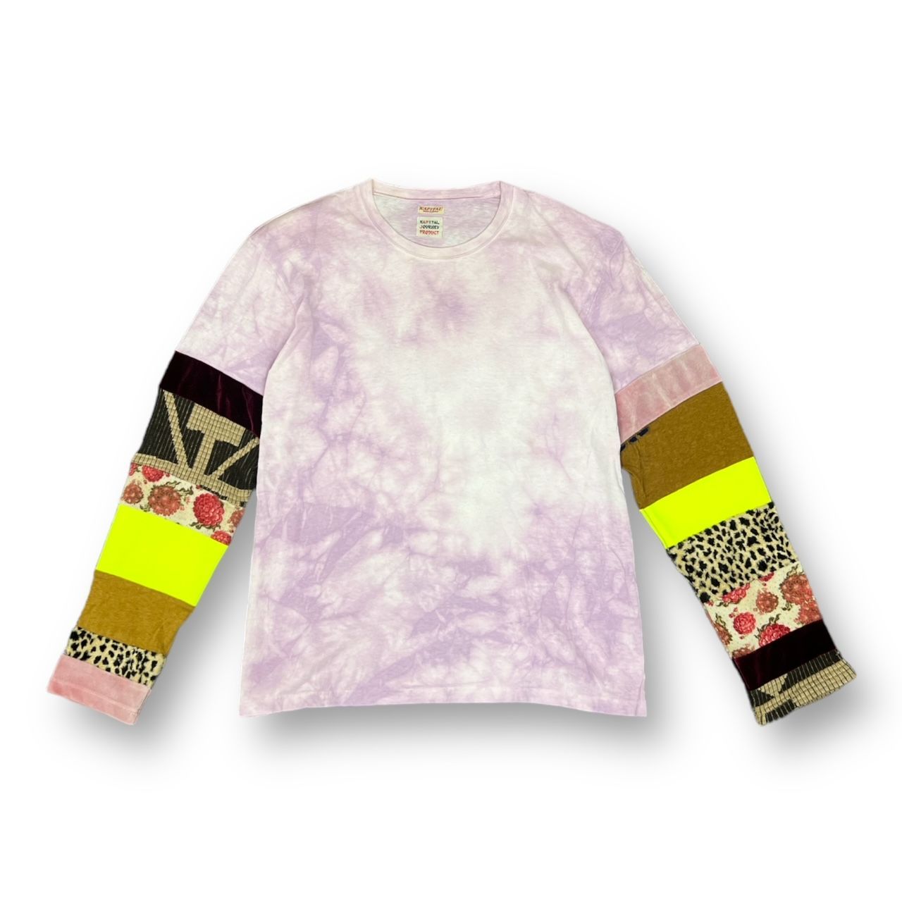 KAPITAL 天竺スリーブ切替カットソー ロンT キャピタル KR2108LC06 