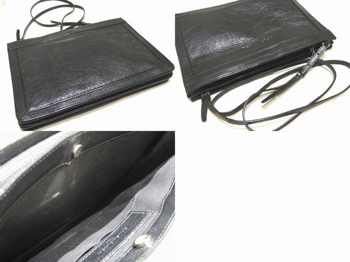 ⭐️美品⭐️バレンシアガ　ネイビーポシェット 斜め掛け ショルダーバッグ usdbg76026011-1d.jpg