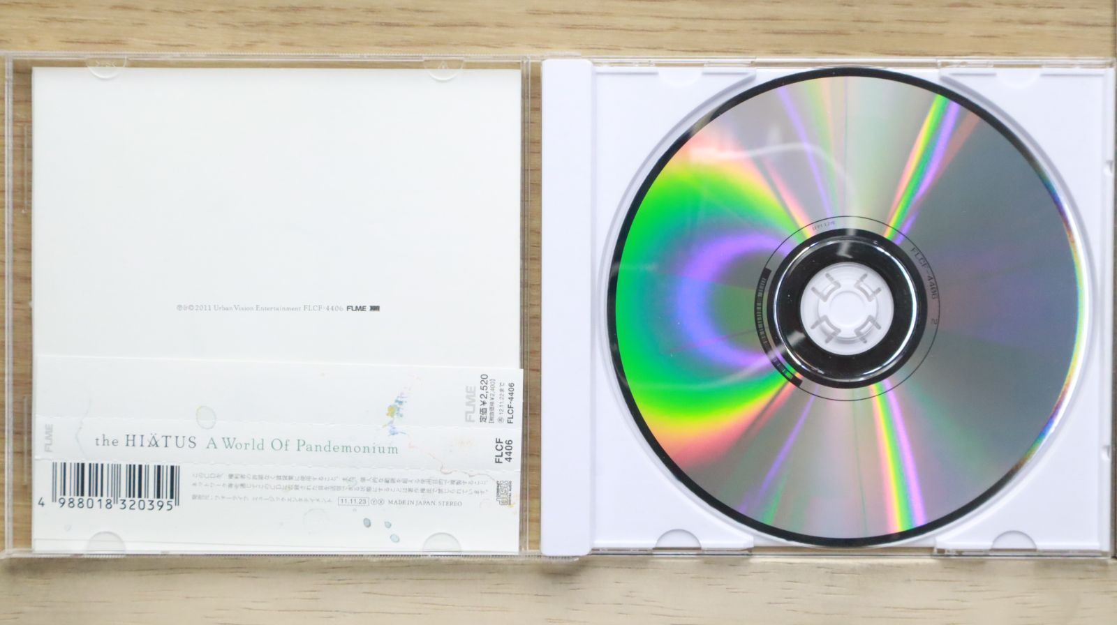 国内盤CD☆ザ・ハイエイタス/the HIATUS□ A World Of