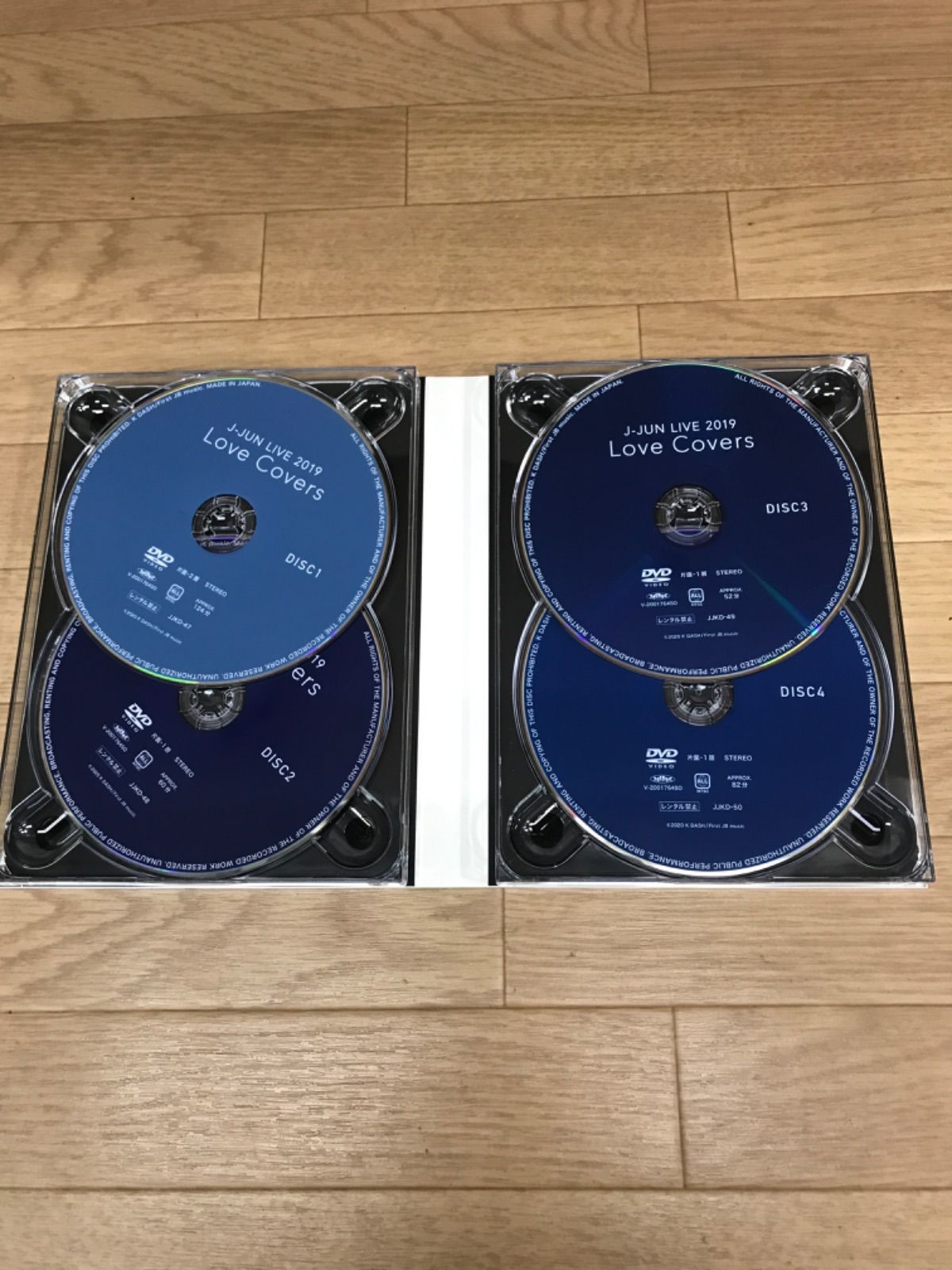 J-JUN　Love CoversLIVE 2019 FC限定盤DVD ジェジュン/ ライブBD/DVD『J-JUN LIVE 2019~Love Covers