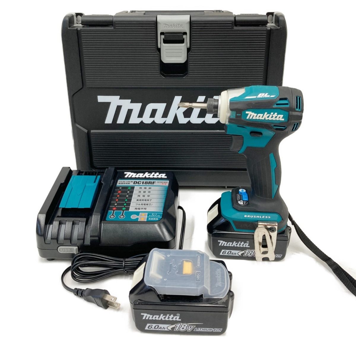 〇〇MAKITA マキタ 充電式 インパクトドライバ 18V 6.0Ah TD172D  