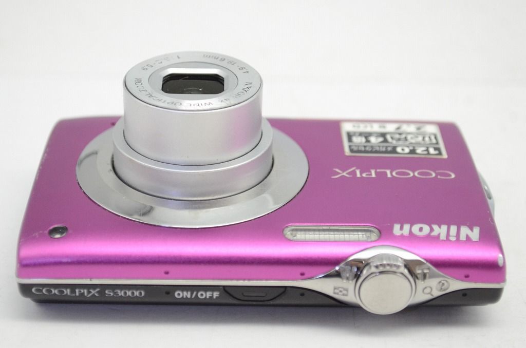 コンパクトデジタルカメラ ピンク