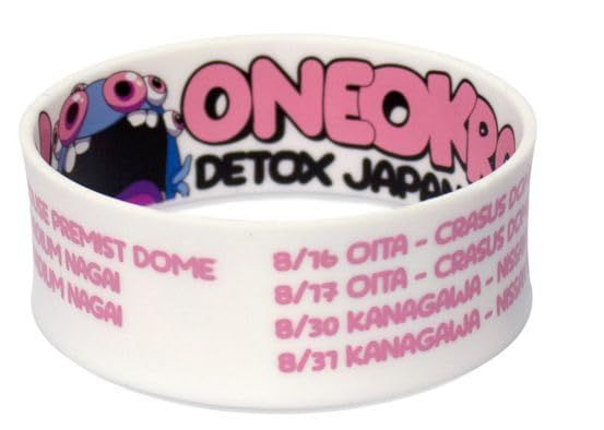 ONE OK ROCK ワンオク DETOX TOUR タオル　ラババン　① ONE OK ROCK DETOX JAPAN マフラータオルB ラバーバンドA - メルカリ