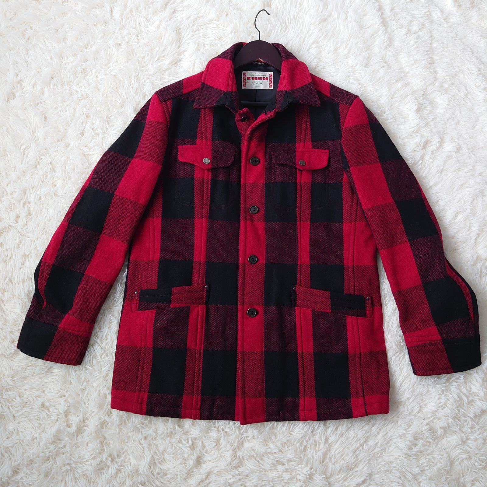 McGREGOR バッファローチェック ブルゾン サイズL マクレガー アウター