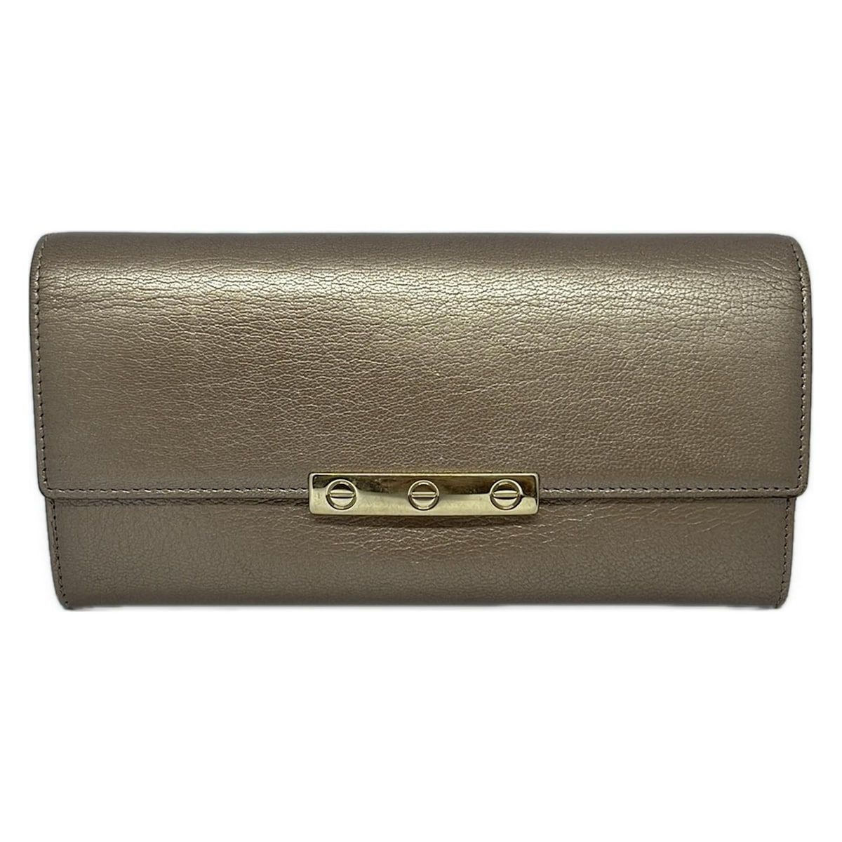 Cartier カルティエ 長財布 ラブ ゴールド レザー