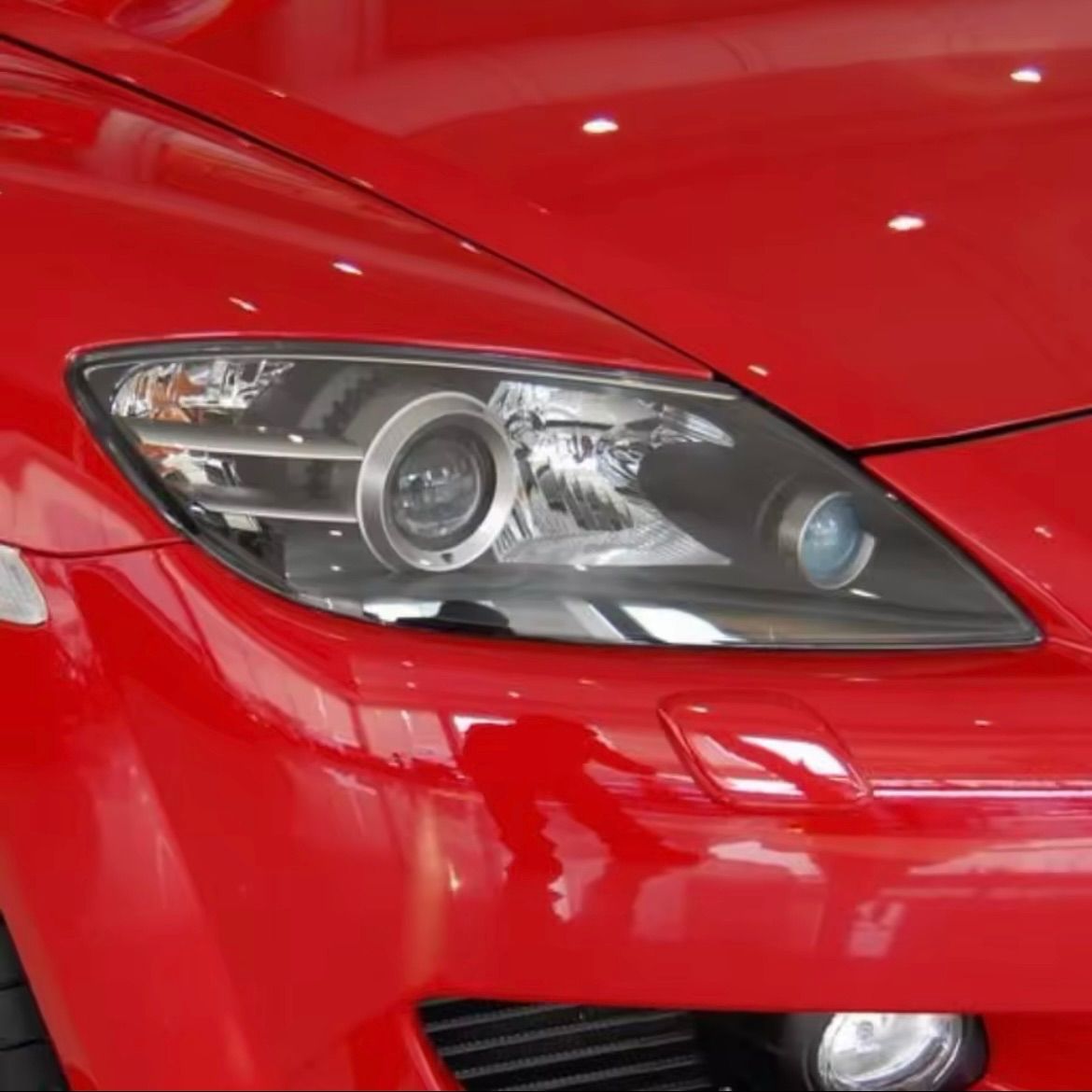RX-8 ヘッドライトレンズ 2枚セット 前期 SE3P - メルカリ