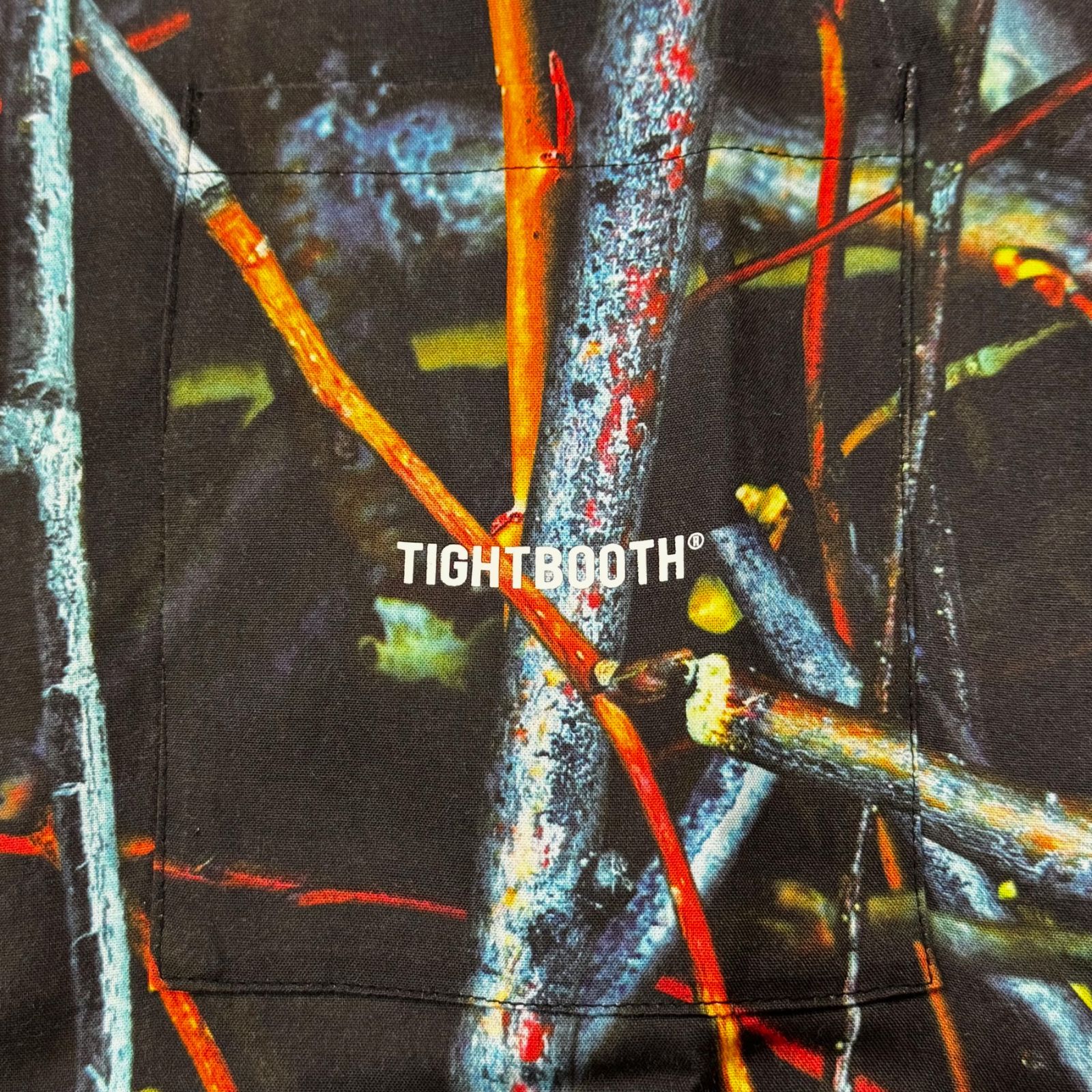 TIGHTBOOTH シャツ　2023AW BRANCH CAMO SHIRT 参考上代27500円 未使用品 TIGHTBOOTH 23AW BRANCH CAMO SHIRT