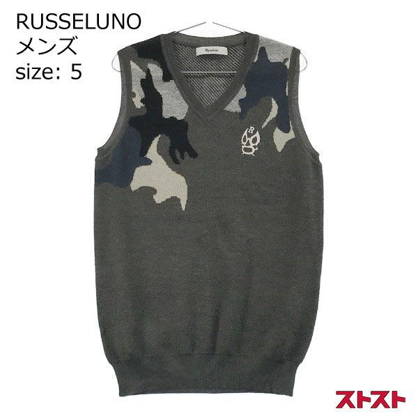 RUSSELUNO ラッセルノ RS-82112 ニットベスト ルチャ 5 ［240001870951  