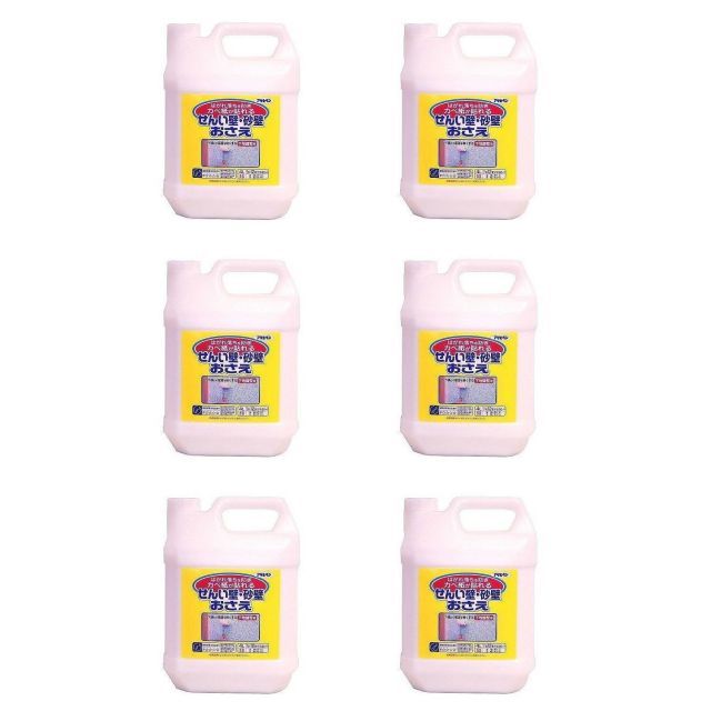 アサヒペン せんい壁砂壁おさえ ４Ｌ ７５２ 6缶セット