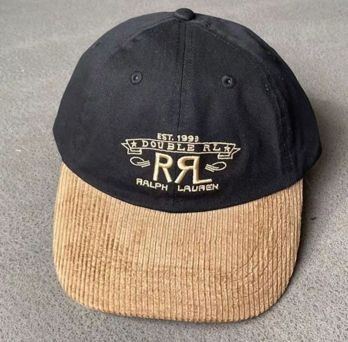 RRL ウィングマーク インディゴ デニムキャップ スナップバック