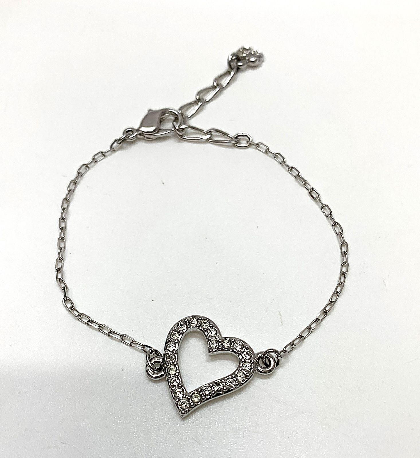 値下げ❗️☆美品☆ SWAROVSKI スワロフスキー ラインストーン ハート 