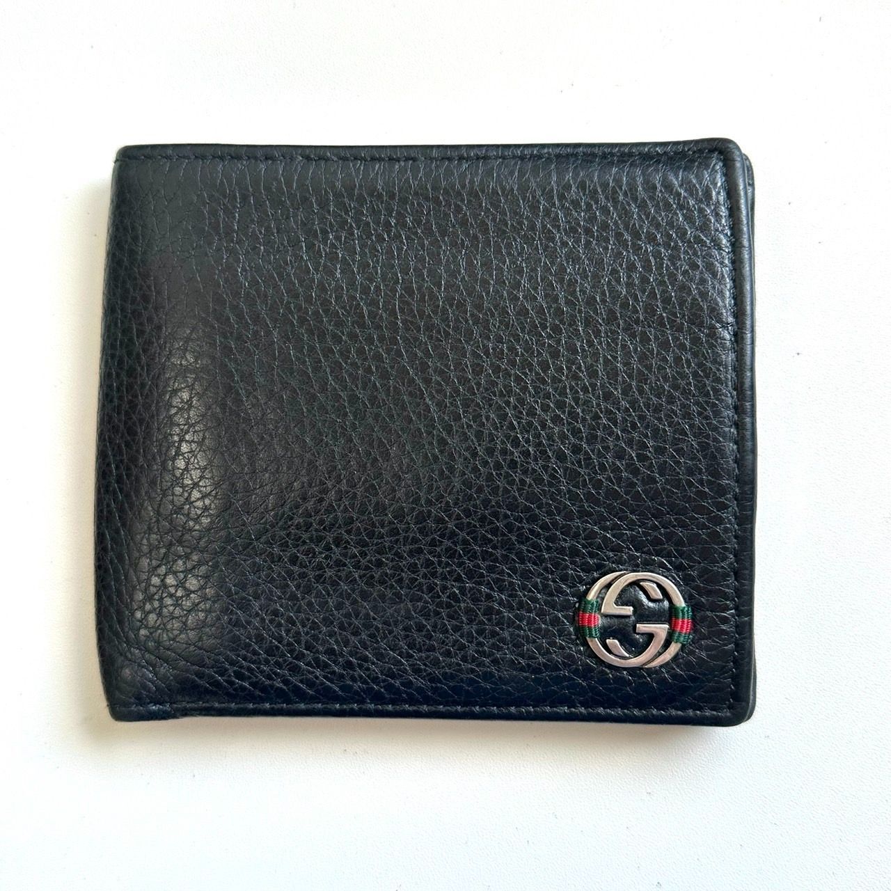 グッチ GUCCI 二つ折り財布 インターロッキングG - メルカリ